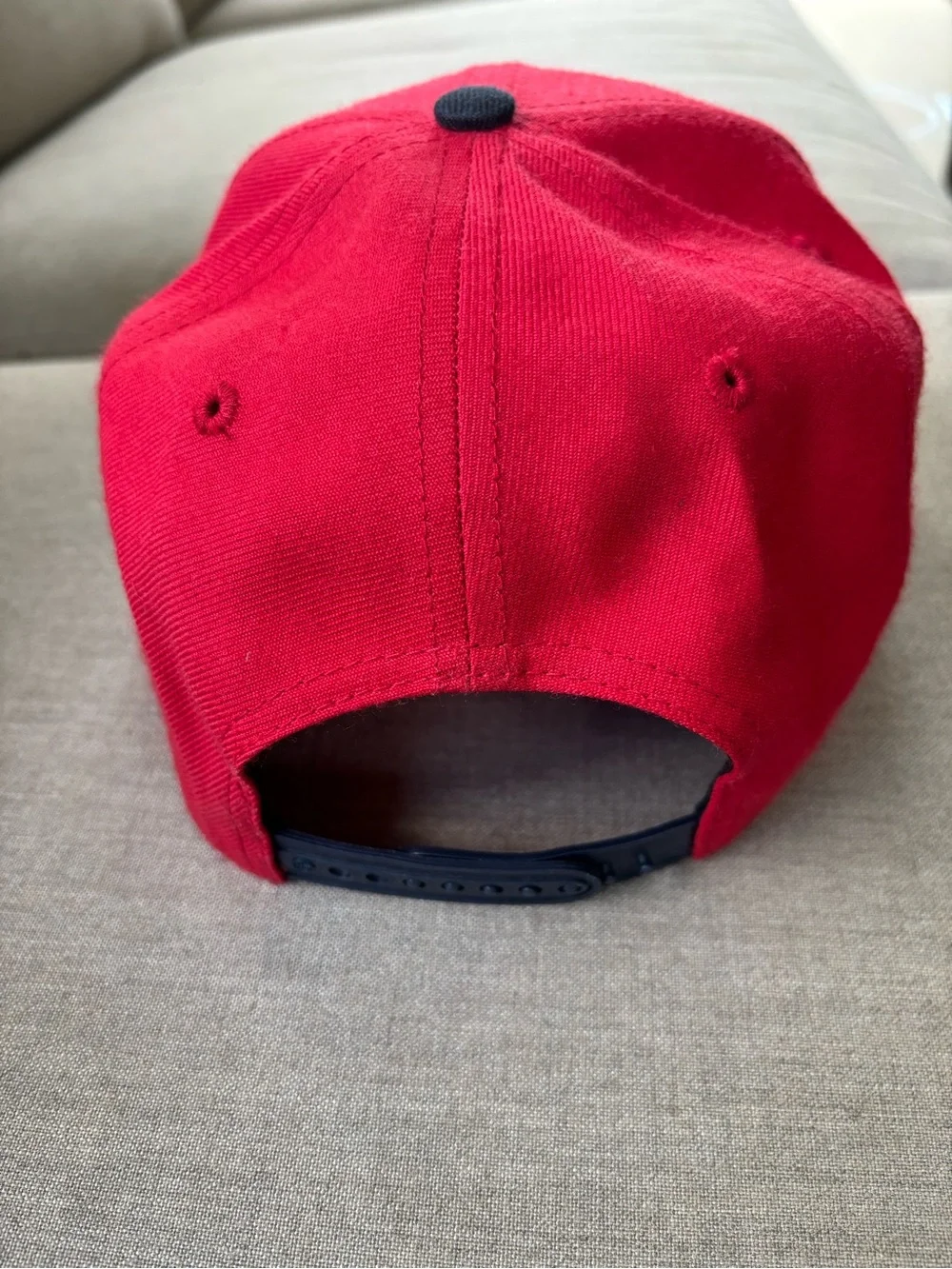 Washington Wizards ’47 Brand Snapback Hat NBA Red Navy OSFA Adjustable Cap